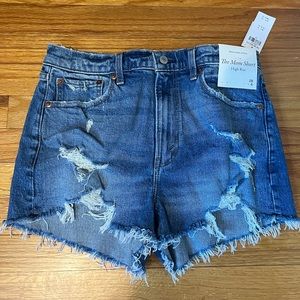 NWT High Rise Mom Shorts